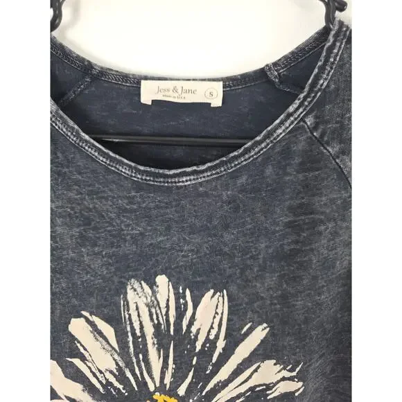 Jess & Jane Daisy Day Top S Womens Mineral Wash Gardening Pockets Lagen Look - Picture 4 of 7